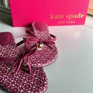 Classic Pink Nappa Kate Spade Sandals